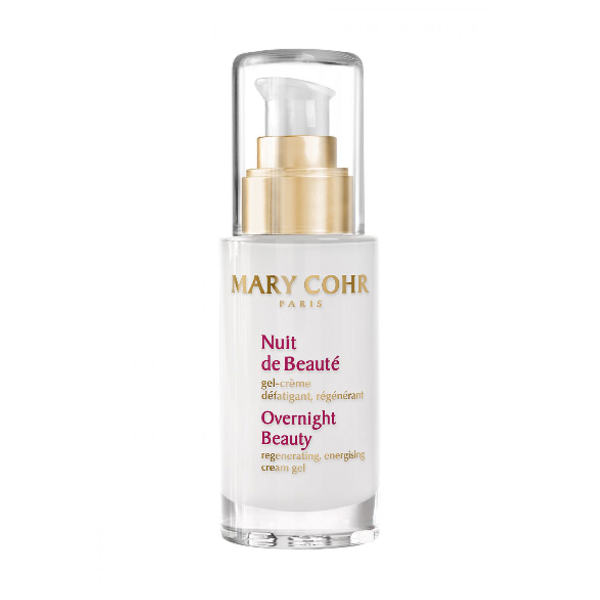 Нічний відновлювальний крем-гель для обличчя Mary Cohr Overnight Beauty, 50 мл